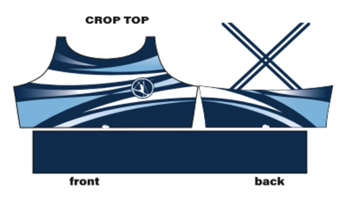 SASS kit 25/26 - cross back crop top 